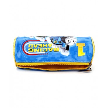 Thomas And Friends Round Pencil Pouch, Blue